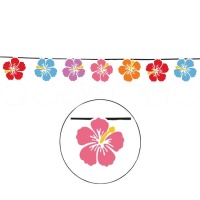 Festone fiori hawaiani da 3,00 m