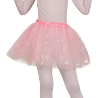 Tutù rosa con cuori per bambini