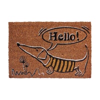 Zerbino con cane Hello - Giftdecor