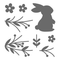 Fustelle per coniglietti di Pasqua - Artemio - 3 pz.