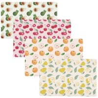 Tovaglietta 43 x 28 cm con stampa frutta - 1 unità