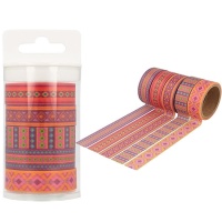 Set di washi tape per bordi decorativi da 5 m - 5 unità