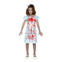 Costume gemella fantasma da bambina