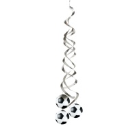 Spirali decorative calcio - 2 unità