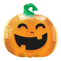 Pallone zucca sorridente 56 cm - Folat