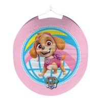 Lanterna di carta rosa Paw Patrol - 1 pezzo