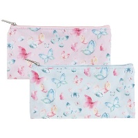 Astuccio con farfalle di 23 x 12 cm - 1 unità