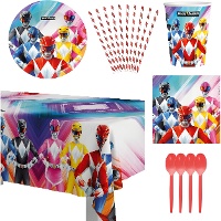 Kit per festa dei Power Rangers - 8 persone
