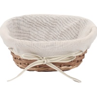 Cestino rustico ovale 22 x 15 x 9 cm