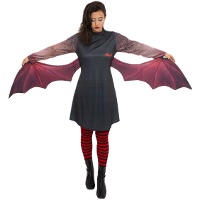 Costume da pipistrello Mavis con ali per donna