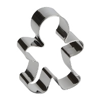 Tagliabiscotti a forma di omino di pan di zenzero 9 x 7,5 cm - Patisse