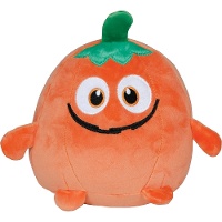 Peluche a forma di zucca sorridente