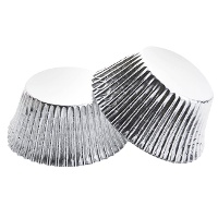 Capsule per cupcakes da 3 cm metallizzate - Pastkolor - 60 unità