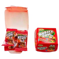 Scatola di gomme hamburger 14 gr - 12 pezzi