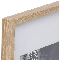 Cornice per foto 25 x 25 cm Ombra di Palma bianco e nero