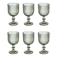 Calice da 370 ml a righe verticali - 6 unità