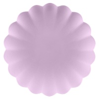 Piatti ondulati riutilizzabili da 22 cm - 4 pezzi
