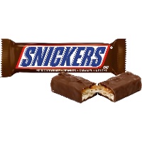 Snickers al cioccolato al latte con arachidi - 1 unità