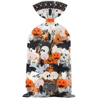 Sacchetto per dolci di Halloween 24,1 x 10,1 cm - Wilton - 20 pezzi