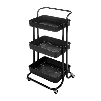 Carrello ausiliario a 3 ripiani, 43 x 32 x 16,5 cm