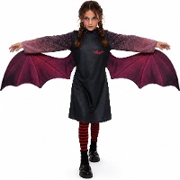 Costume da pipistrello Mavis con ali per ragazza