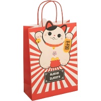 Borsa regalo 32 x 26 x 10 cm - Gatto della Fortuna
