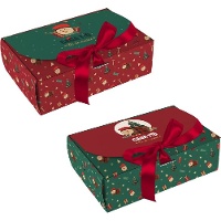 Scatola regalo del Tió de Nadal 22 x 15 x 7 cm - 1 pezzo