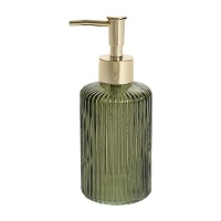 Dispenser per sapone verde, 17 cm