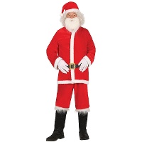 Costume di Babbo Natale extra per adulto