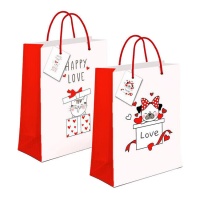 Borsa regalo Love Pets 23 x 18 x 10 cm - 1 pz.