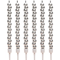 Candele a bolle di 14 cm - 6 pezzi