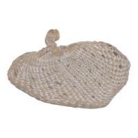 Vassoio decorativo in foglia naturale da 34 cm - DCasa