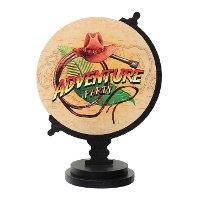 Centrotavola esploratore adventure di 17,5 x 8,5 x 22 cm