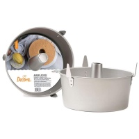 Stampo per torta angelo in alluminio da 25 x 11 cm - Decora