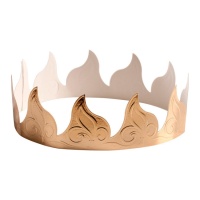 Corone dorate per Roscon de Reyes - Dekora - 100 unità