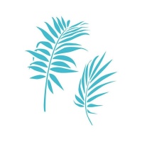 Stencil palm 20 x 28,5 cm - Artis decor - 1 unità