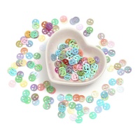 Paillettes Emoticons da 0.9 cm - 5 gr