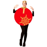 Costume da palla natalizia per adulti