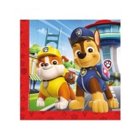 Tovaglioli Paw Patrol 16,5 x 16,5 cm - 20 pezzi.