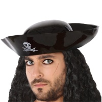 Cappello da pirata in plastica