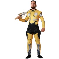 Costume da robot ape giallo per uomo