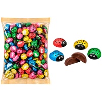Coccinelle di cioccolato da 800 g - 200 pezzi