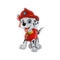 Paw Patrol Canine Patrol silhouette palloncino di Marshall 86 cm - Grabo