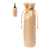 Sacchetto per vino di 34 x 8 cm con laccio - 1 unità