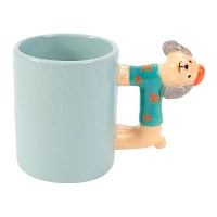 Tazza da 430 ml con manico a forma di Cane