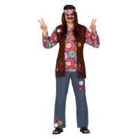 Costume hippie anni '70 da uomo