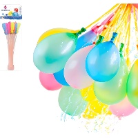 Mazzo di palloncini ad acqua colorati con riempimento automatico - 37 pezzi