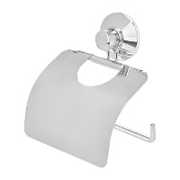 Portarotolo da bagno da parete con coperchio - 1 unità