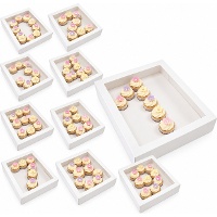 Scatola per 12 cupcakes a forma di numero - 1 unità