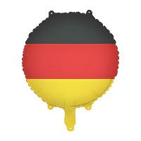Palloncino con bandiera della Germania - 35 cm